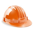 Construction safety helmet vector illustration