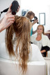 Drying Hair With Blow Dryer