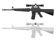 Vector: M16 sniper set M16 sniper set