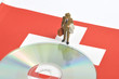 Foto: Schweizer Steuer CD mit Geschäftsmann Schweizer Steuer CD mit Geschäftsmann