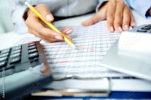 Photo: Accounting notes Accounting notes