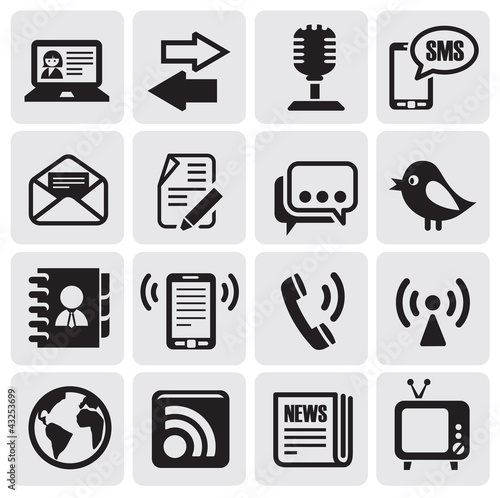 Vetor: communication set communication set