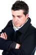 Photo: Portrait of a pensive worried man Portrait of a pensive worried man