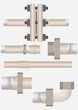 Types of pipe connections.