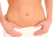 flacher nackter bauch