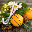 Orangen mit Nelken