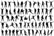 Illustration: silhouettes silhouettes
