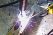 Welding work