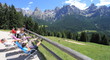 Relax in una malga dolomitica