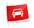 Label mit Auto
