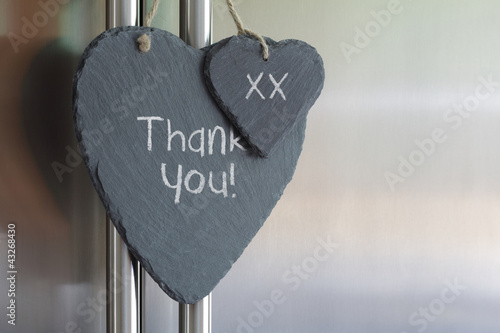 Photo: Thank you sign Thank you sign
