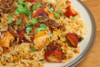 Indian Chicken Tikki Biriyani Curry