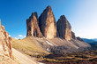 Alpine dolomit - Tre Cime mountain