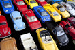 Jouet, voiture, miniature, jeu, plastique, rétro, vintage