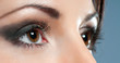 Photo: eyes close-up with make up eyes close-up with make up