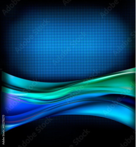 Vector: Business elegant blue abstract background. Vector Business elegant blue abstract background. Vector