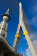 Rama VIII bridge in Bangkok from thailand