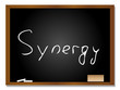 High resolution conceptual black blackboard with text