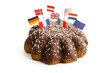 Internationaler Kuchen