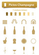 Pictos Champagne