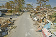 Photo: Road to total destruction, rubble and debris from homes hit by Hurricane Ivan in Pensacola Florida Road to total destruction, rubble and debris from homes hit by Hurricane Ivan in Pensacola Florida