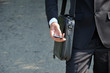 Business man walking
