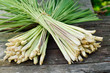 Lemon Grass on wood background