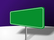 Blank sign