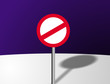 Forbiden sign