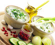 Zubereitung von Gurkensalat
