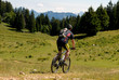 VTT dans les Alpes