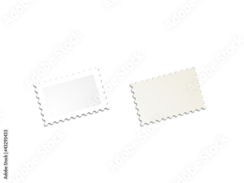 Illustration: Blank stamps. Blank stamps.