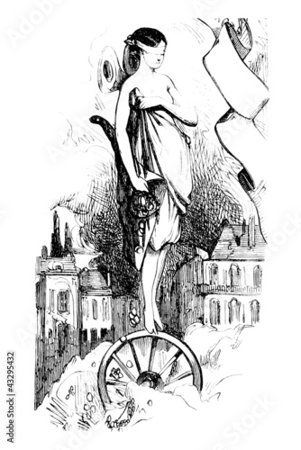 Illustration: Blind Fortuna Blind Fortuna