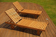 Foto: transats sur terrasse en ipé 3 transats sur terrasse en ipé 3