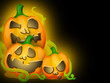 Illustration: halloween background with pumpkin halloween background with pumpkin