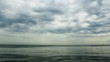Clouds over the lake. High definition timelapse