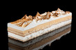 Lemon mousse, yogurt and toasted meringue