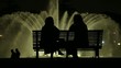 Video: Personen vor Springbrunnen Personen vor Springbrunnen