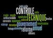 Vector: Nuage de Mots : Réforme Controle Technique Nuage de Mots : Réforme Controle Technique