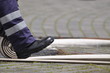 Feuerwehrmann bei der Arbeit