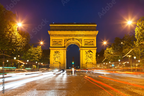 Foto: Arch of Triumph, Paris, France Arch of Triumph, Paris, France