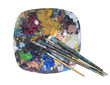paint brush and palette