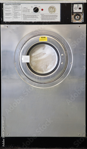 Photo: a used iindustrial washing machine a used iindustrial washing machine