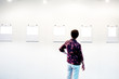 Photo: empty frames in a room empty frames in a room