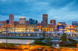 Baltimore at night