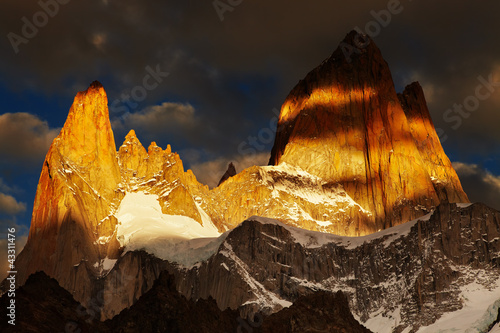Photo: Mount Fitz Roy, Patagonia, Argentina Mount Fitz Roy, Patagonia, Argentina
