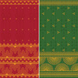 Indian Silk Sari Borders