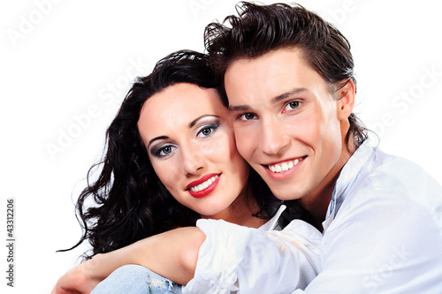 Photo: smiling couple smiling couple