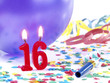 Birthday-anniversary party with candles  Nr. 16