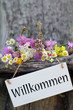 Willkommensschild